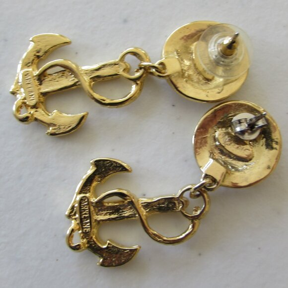 Nautical/Anchor Themed Earring - 4 Pairs - Pierced/Screwback - Picture 11 of 15